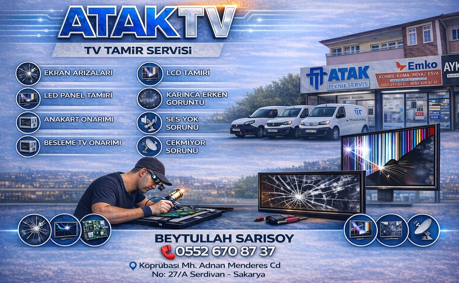Sakarya Tv Tamircisi
